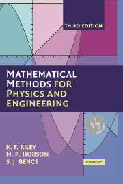 Mathematical Methods for Physics and Engineering (3rd ed.) front cover