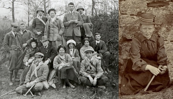 Photographs of Gertrude Elles with kind permission of the Sedgwick Club Archive
