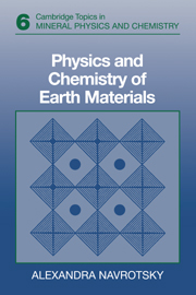 Physics and Chemistry of Earth Materials front cover