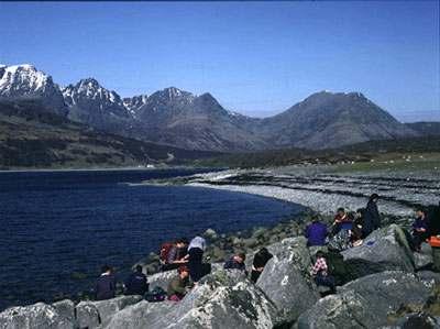 cuillin hills Cuillin Hills, Skye: fossilized magma chambers