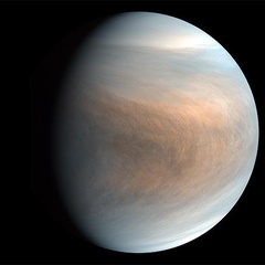 Synthesized false colour image of Venus, Credit: JAXA / ISAS / Akatsuki Project Team