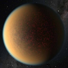 Artist’s impression of the exoplanet GJ 1132 b Credit: NASA, ESA, and R. Hurt (IPAC/Caltech)