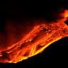 Image of lava flowing