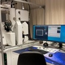 Photo of new lab instrument with computer screen