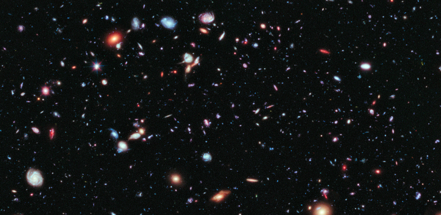 Hubble eXtreme Deep Field ESA/Hubble Image of our galaxy, showing colourful and distant planets and stars