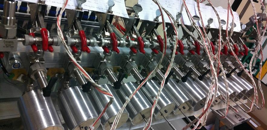 Godwin Radiocarbon Laboratory is a radiocarbon sample preparation facility Insturmentation pictured in the Radiocarbon Laboratory