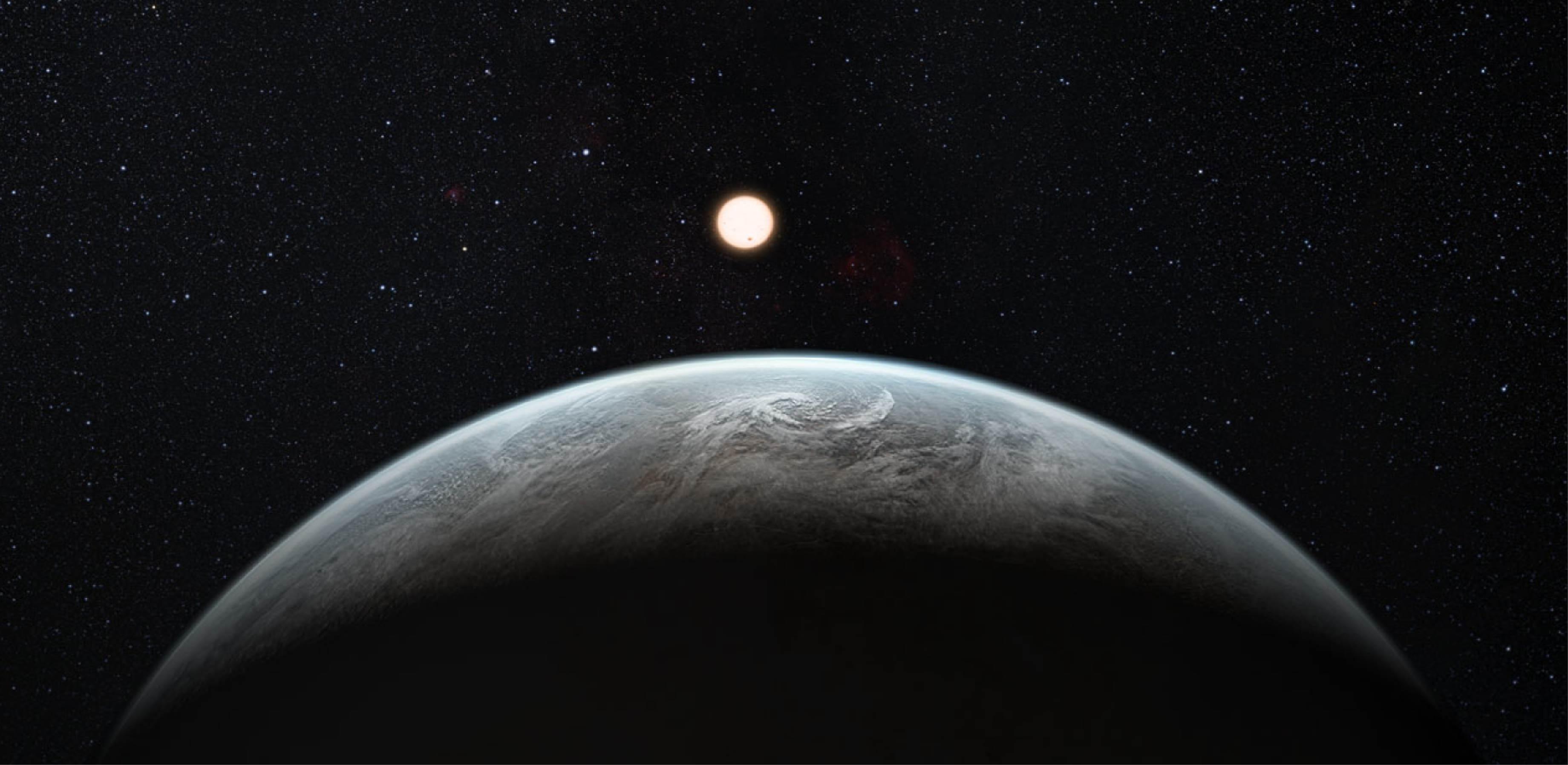 Artist’s impression of one of more than 50 new exoplanets found by HARPS